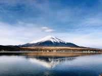 You can see Mount Fuji as soon as you wake up here.