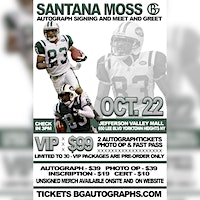 Santana Moss Autograph Signing & Meet & Greet | Jefferson Valley Mall