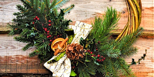 Gweithdy Torch Nadolig / Christmas Wreath Workshop - Prynhawn / Afternoon | Y Stiwdio