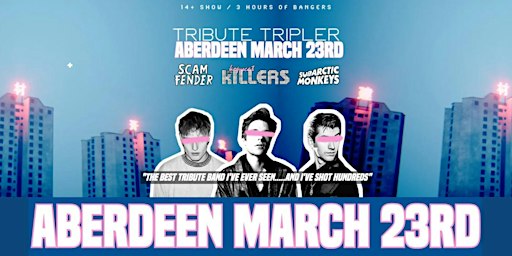 The Killers Tribute Band - Aberdeen - March 23rd 2024 | OGV Podium
