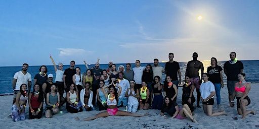 LAST FULL MOON OF 2023 - GLOWGA, WINE, & SOUND BATH HEALING | 1686 North Fort Lauderdale Beach
