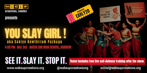 You Slay Girl - Enter Promo EARLY20 To Unlock Early Bird Discounts | Hatch End High School, Headstone Lane, Harrow, UK