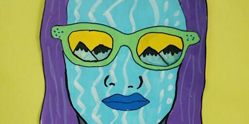 Street Art Style Portraits for 9–14-year-olds | Wollongong Art Gallery