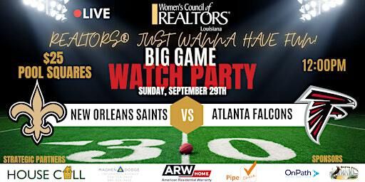 WCR Louisiana Presents: REALTORS® Just Wanna Have Fun Watch Party! | Lucy's Retired Surfers Bar & Restaurant