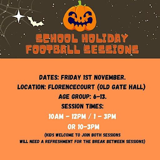 Mid term panna football and game sessions kids aged 6-13. | Florencecourt village