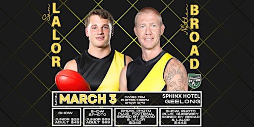 Nathan Broad & Sam Lalor LIVE in Geelong! | The Sphinx Hotel