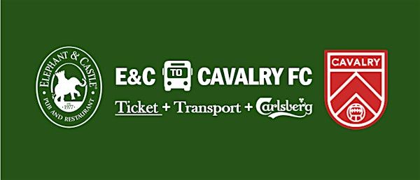 Cavalry vs Pacific - Ticket + Transport + Carlsberg | Elephant & Castle