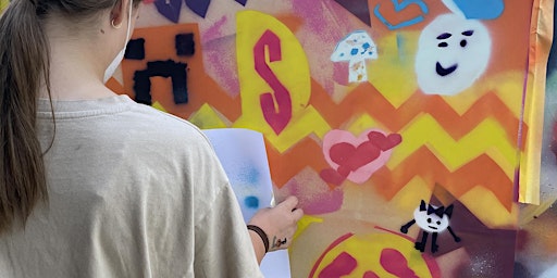 Aerosol art for ages 12 to 25 | Harpers Field Community Building
