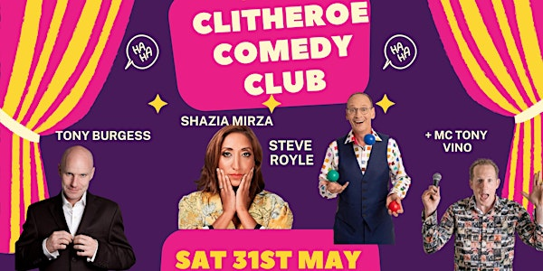 Clitheroe Comedy Club @ The Old School Rooms, Sat31st May 2025 | Old School Rooms & Assembly Hall