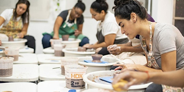 Pottery wheel class-4 weeks@1.5 hours.All skill levels.Oakville, Rebecca St | Artventures Rebecca