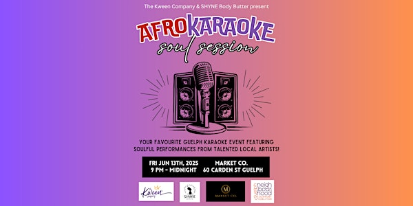 Afro Karaoke - June 2025 | Market CO Eima