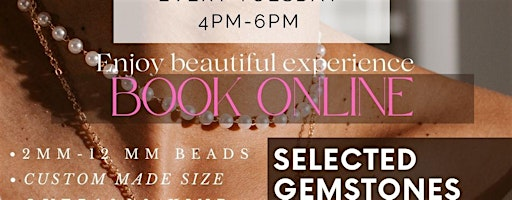 JEWELRY WORKSHOP EVERY TUESDAY 4PM- 6PM At AzziArt Gallery LA. Things to do | AzziArt Gallery LA