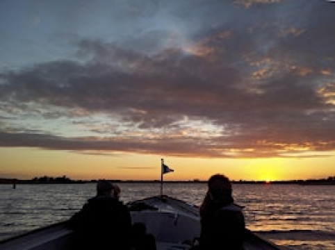 NWT Hickling Broad Sunset boat and supper - Pleasure Boat Hickling  July | The Pleasure Boat Inn
