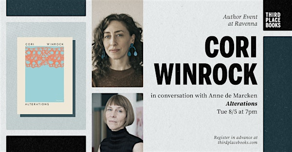 Cori Winrock with Anne de Marcken — 'Alterations' | Third Place Books Ravenna