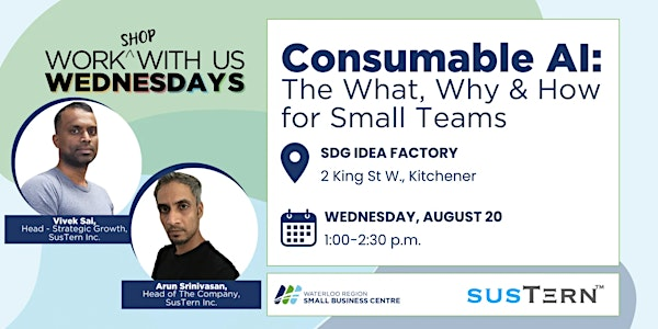 Consumable AI: The What, Why & How for Small Teams | SDG Idea Factory
