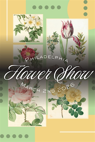 Philadelphia Flower Show Bus Trip | Pennsylvania Convention Center