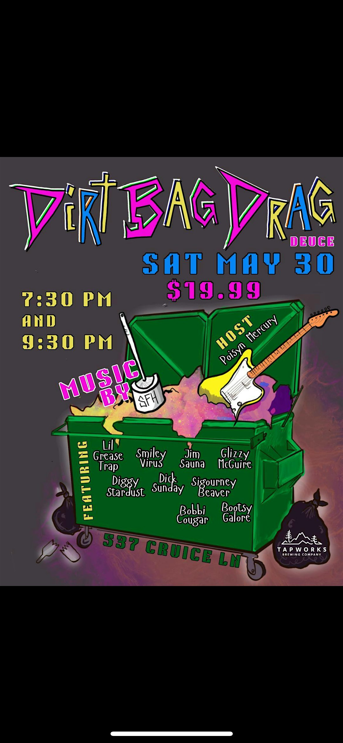 DIRT BAG DRAG DEUCE | Tapworks Brewing Company