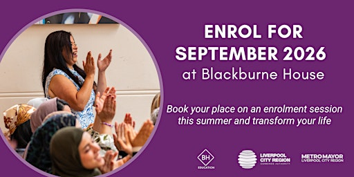 Blackburne House ESOL & Functional Skills Enrolment Day | Blackburne House