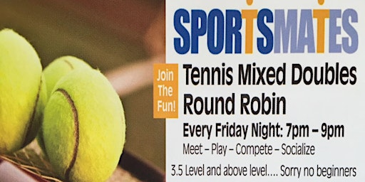 Sportsmates Tennis Friday Night Tennis | Frank Veltri Tennis Center, Northwest 2nd Street, Plantation, FL, USA