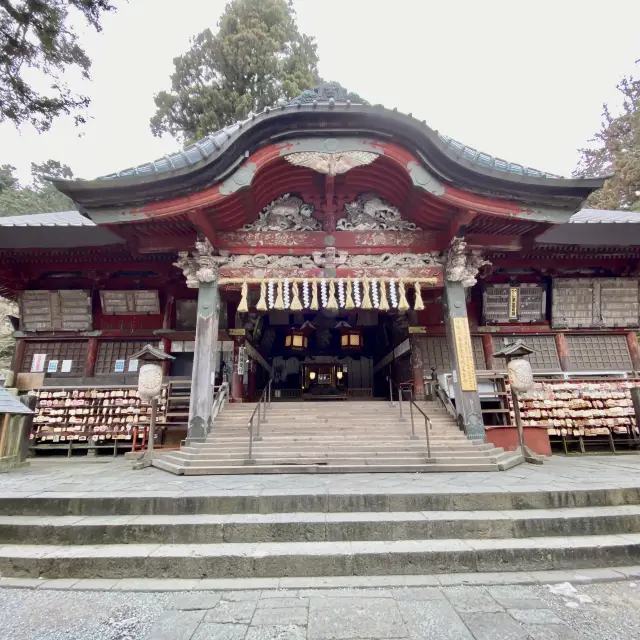 北口本宮冨士浅間神社の拝殿