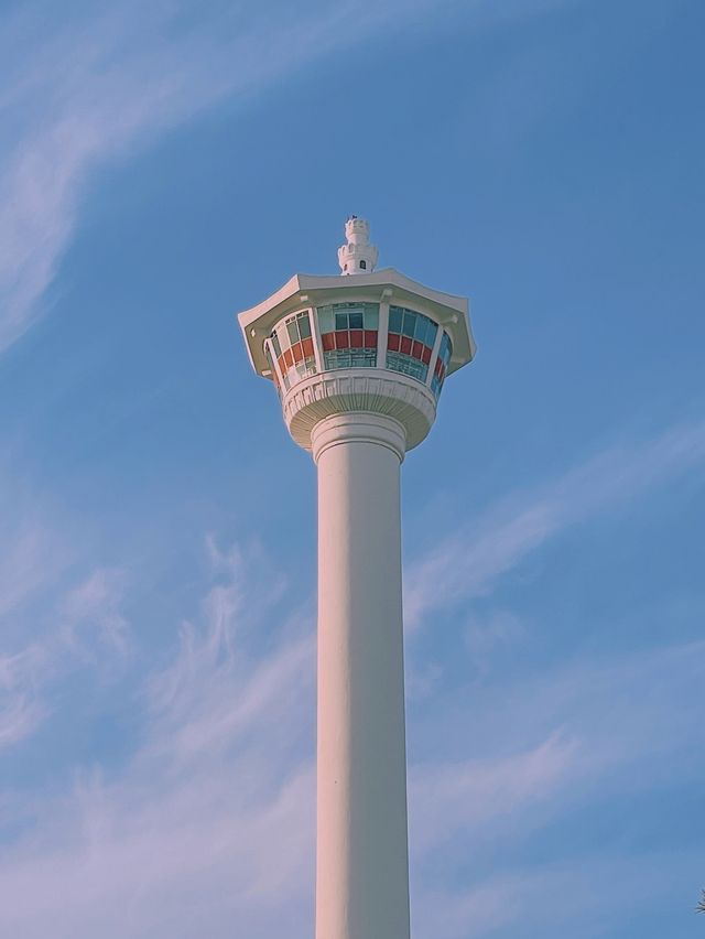 용두산공원에 있는 부산 다이아몬드 타워 💎🗼