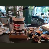 A la carte buffet breakfast
