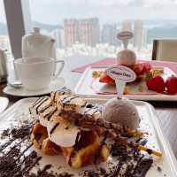 《✨將軍澳高空嘆窩夫雪糕下午茶🥐🍦》