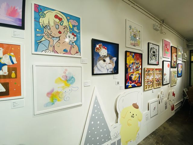 kitty迷必到既迷你畫展！