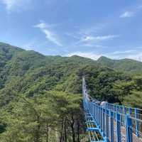 Amazing Mountain Suspension Bridge 