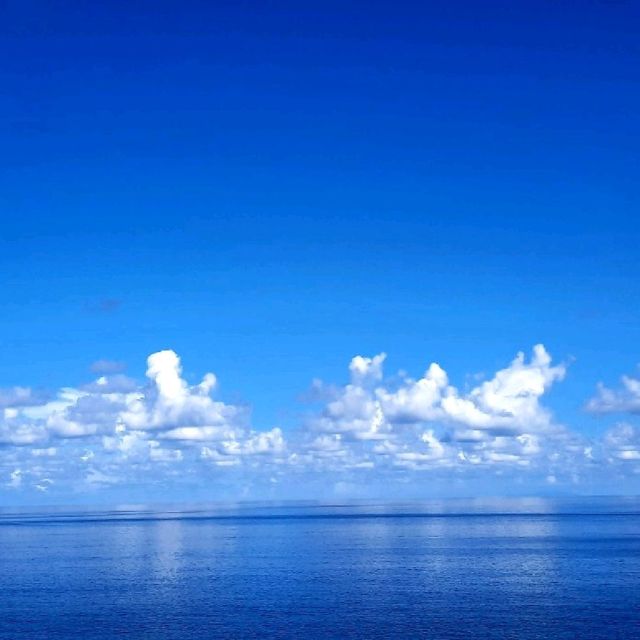 南田觀景台海天一色