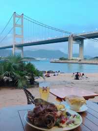 望住青馬大橋🌉享用晚餐的超浪漫情懷