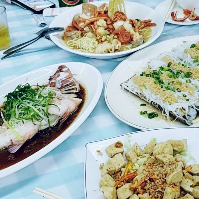 最特別的布袋澳海邊海鮮風味 , 佳 !