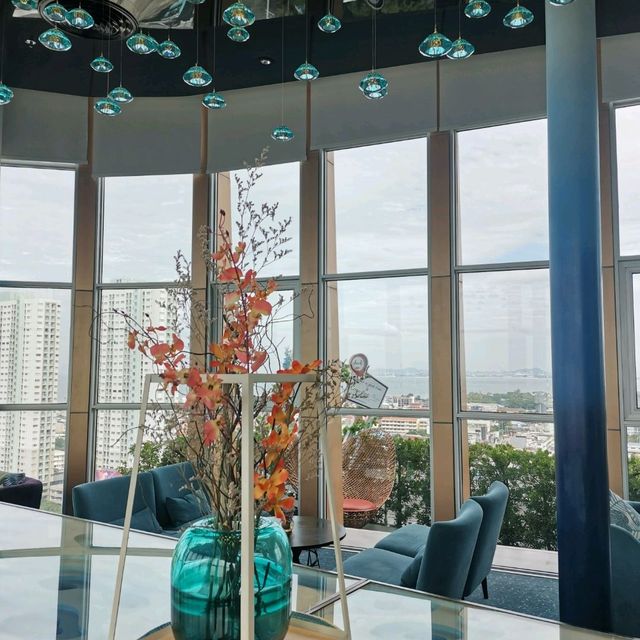 พาชม​ Lounge ชั้น22​โรมแรม​ center​ point​ prime