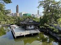 市區江南園林形式設計休憩公園