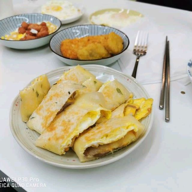 亮晶晶早餐店，巷子裡的美味早餐
