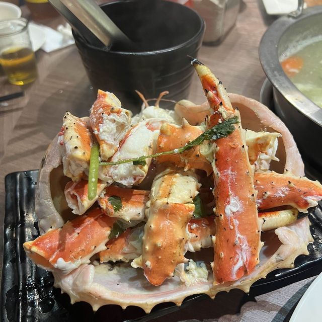台北 台式海鮮餐廳 超大帝王蟹 四吃料理 允指回味無窮 