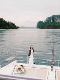 ล่องเรือชมพระอาทิตย์ตก ทะเลกระบี่