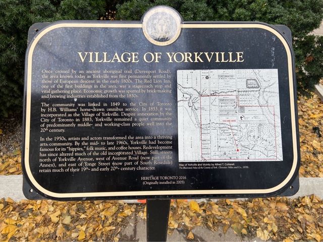 Yorkville Village and Yorkville Town Hall
