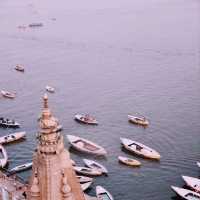 Magical Sunset at Varanasi's Ganges River