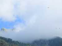 阿爾卑斯山小鎮法國夏慕尼