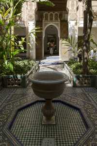 Visit the Royal Palace and Bahia Palace in Morocco.