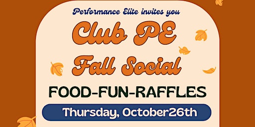 Club PE Fall Social, 2023 | Coronado Shores Beach Club
