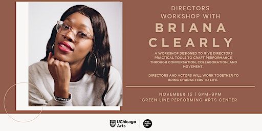 Briana Clearly Directing Actors Workshop | Green Line Performing Arts Center