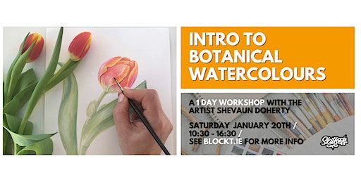 Botanical Watercolour Art for Beginners | Skillsets @ BLOCK T