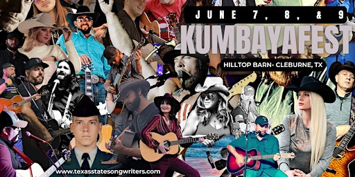 KUMBAYAFEST- Texas State Songwriters Championship - Songwriter Seminar/RETREAT/Workshops | Hilltop Barn, County Road 1125B, Cleburne, TX, USA