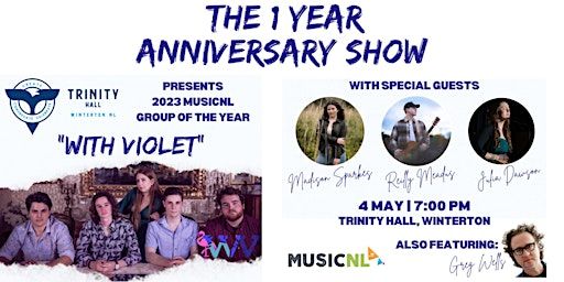 The 1 Year Anniversary Show! | Trinity Hall Inc.