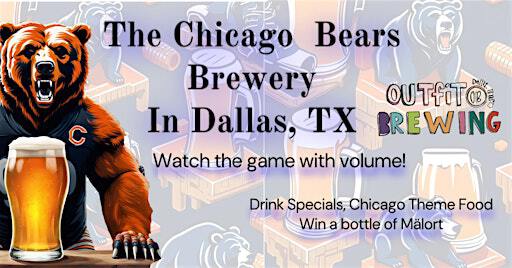 The Chicago Bears Brewery In Dallas | Outfit Brewery