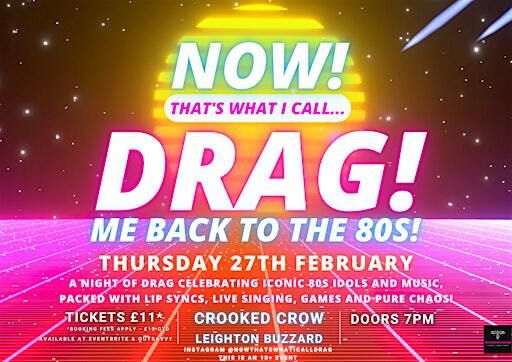 NOW! That's What I Call...DRAG! Me Back To The 80s! Leighton Buzzard! | The Crooked Crow Bar