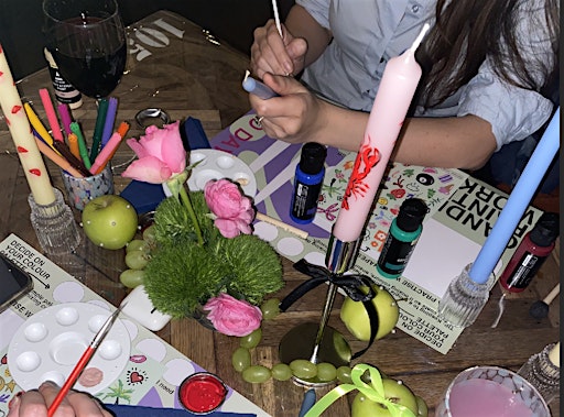 Candle Painting Workshop at All My Friends | All My Friends