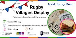 Rugby Villages Display | Rugby Library and Information Centre